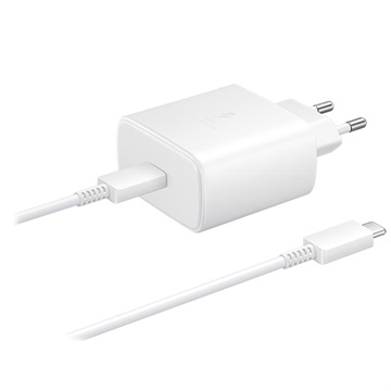 Samsung USB-C Fast Travel Charger EP-TA845XWEGWW - 45W - White