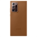 Samsung Galaxy Note20 Ultra Leather Cover EF-VN985LAEGEU - Brown