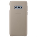 Samsung Galaxy S10e Leather Cover EF-VG970LJEGWW - Grey