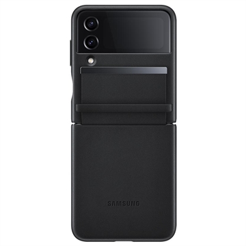 Samsung Galaxy Z Flip4 5G Flap Leather Cover EF-VF721LBEGWW - Black