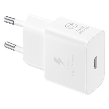 Samsung USB-C Power Adapter EP-T2510NWEGEU - 25W - White