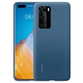 Huawei P40 Pro Silicone Case 51993799 - Ink Blue