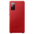 Samsung Galaxy S20 FE Silicone Cover EF-PG780TREGEU (Open Box - Excellent) - Red