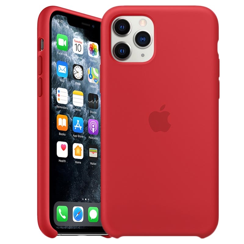 iPhone 11 Pro Apple Silicone Case MWYH2ZM/A - Red