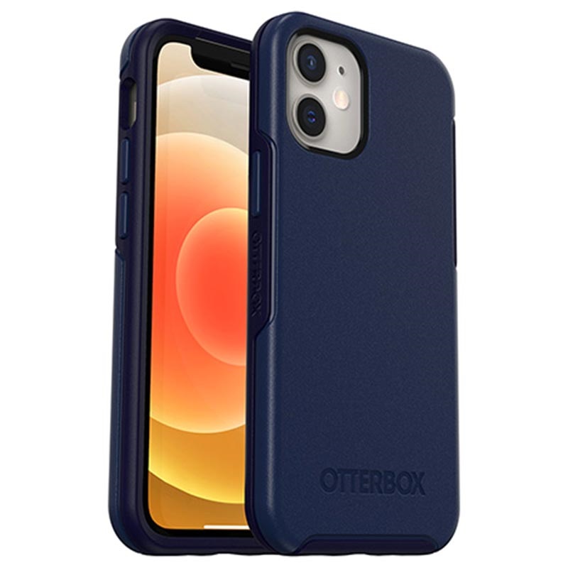 Otterbox Symmetry Antimicrobial Iphone 12 Mini Case Blue