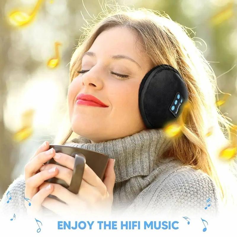 Outdoor Running Earmuff Headphone Bluetooth Headset Winter Ear Muff Ear