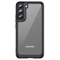 Outer Space Samsung Galaxy S22 5G Hybrid Case - Black