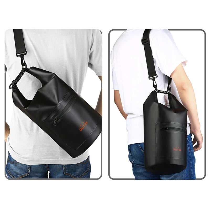 Outxe IPX7 Waterproof TPU Backpack - 5L - Black