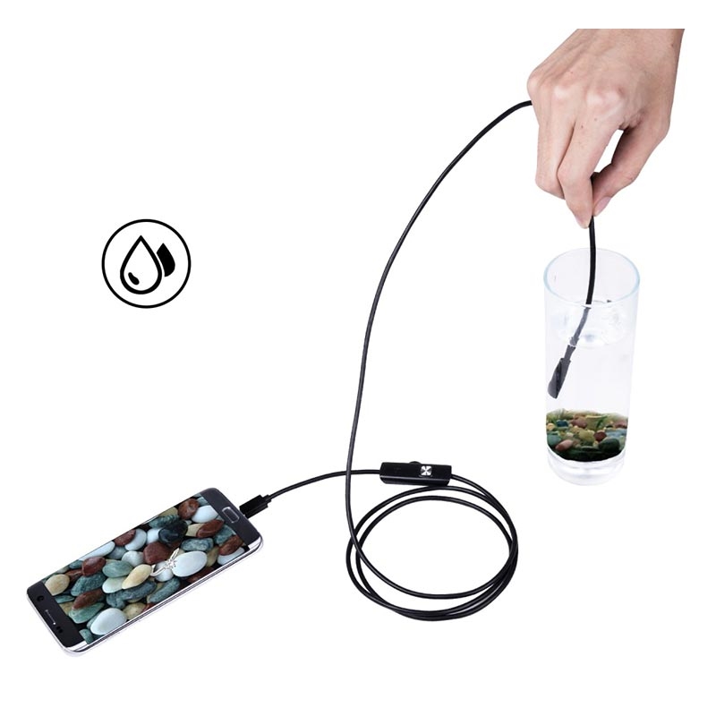 PC Android Endoscope / Inspection Camera - microUSB, IP67 - 1m