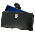 PDair iPhone XR Horizontal Holster Leather Case - Black