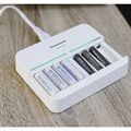 Panasonic Eneloop 8 x AA/AAA Battery Charger BQ-CC63 - White