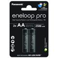 Panasonic Eneloop Pro BK-3HCDE/2CP Rechargeable AA Batteries 2500mAh - 2 Pcs.