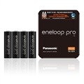 Panasonic Eneloop Pro Rechargeable AA Batteries BK-3HCDE/4LE - 2500mAh - 1x4