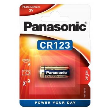 Panasonic Photo Power CR123 Lithium Battery - 3V