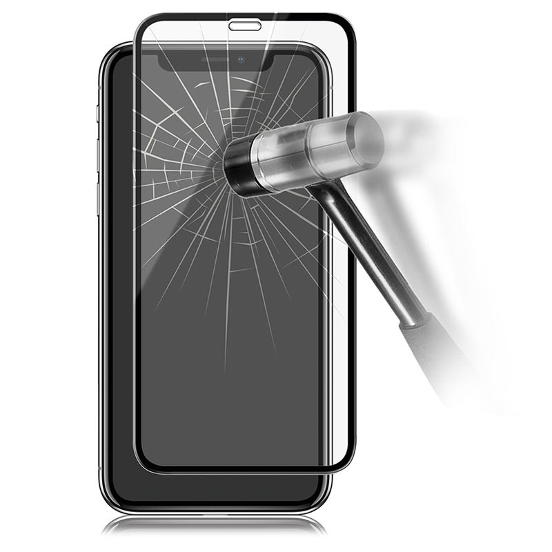 Protecteur d'écran en verre trempé flexible Ksix pour iPhone 11 Pro Max  Black Edge