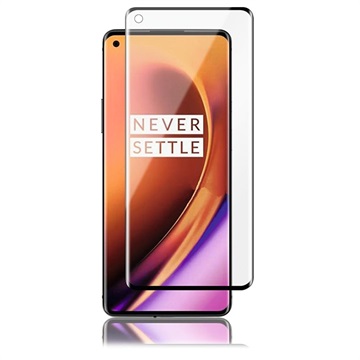 Panzer Curved OnePlus 8 Pro Tempered Glass Screen Protector - Black