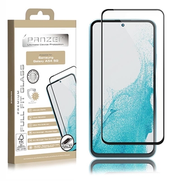 Panzer Premium Full-Fit Samsung Galaxy A54 5G Screen Protector - 9H - Black