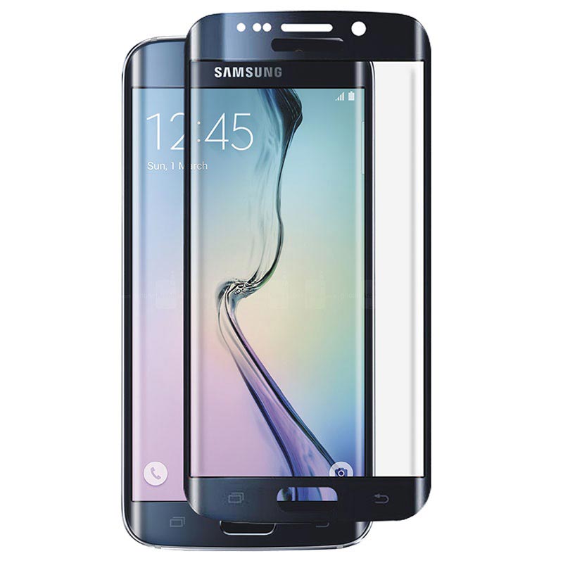 tiran Andes Somber Samsung Galaxy S6 Edge+ Panzer Full-Fit Tempered Glass Screen Protector