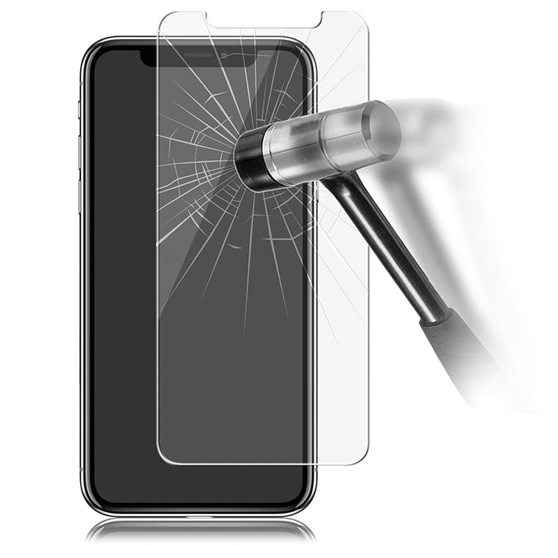 Set De 2 Pz Mica Cristal Templado Netonbox De 9h 0.33 Mm Para Iphone 11 Pro  Max Transparente