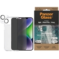 iPhone 14 Plus PanzerGlass 3-in-1 Protection Set - Privacy - 9H