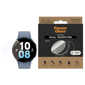 PanzerGlass AntiBacterial Samsung Galaxy Watch5 Screen Protector - 9H