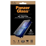 iPhone 13 Pro Max PanzerGlass AntiBacterial Tempered Glass Screen Protector - 9H - Anti-Glare - Case Friendly - Black Edge