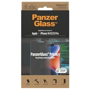 PanzerGlass Classic Fit Privacy iPhone 13/13 Pro/14 Screen Protector