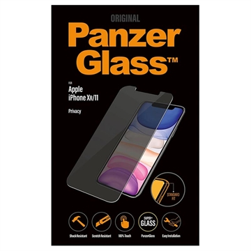 iPhone 11 / iPhone XR PanzerGlass Standard Fit Privacy Screen Protector - 9H