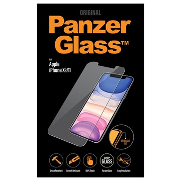 PanzerGlass iPhone XR / iPhone 11 Tempered Glass Screen Protector - Transparent