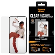 Samsung Galaxy S26+ PanzerGlass Ultra-Wide Fit w. FastFit In-A-Box Screen Protector - 9H - Clear