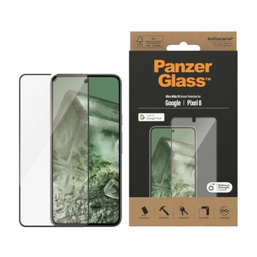 Google Pixel 8 PanzerGlass Ultra-Wide Fit Screen Protector - 9H - Black Egde