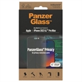 PanzerGlass Ultra-Wide Fit Privacy iPhone 14 Pro Max Screen Protector - 9H - Black