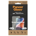 iPhone 13/13 Pro/14 PanzerGlass Ultra-Wide Fit EasyAligner Screen Protector - 9H - Black Edge
