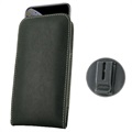PDair iPhone XS Leather Pouch - Black