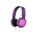 Philips SHK2000PK On-Ear Headset for Children with Sound Limiters - Pink / Purple