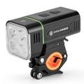 Phone Power Bank Flashlight 5000mAh Ultralight Bike Lamp 1800Lm USB Rechargeable Bicycle Light - Black