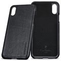 iPhone X Pierre Cardin Leather Coated Case