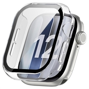 Apple Watch Series 12 Plastic Case with Screen Protector - 47mm - Clear