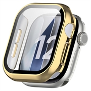 Apple Watch Series 12 Plastic Case with Screen Protector - 47mm - Gold