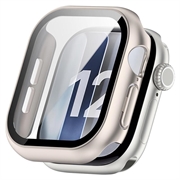 Apple Watch Series 12 Plastic Case with Screen Protector - 47mm - Rose Gold