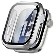 Apple Watch Series 12 Plastic Case with Screen Protector - 47mm - Silver