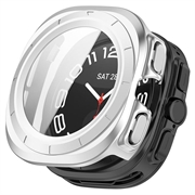 Samsung Galaxy Watch Ultra2 Plastic Case with Screen Protector - 47mm - Matte Silver