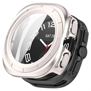 Samsung Galaxy Watch Ultra2 Plastic Case with Screen Protector - 47mm - Matte Starlight