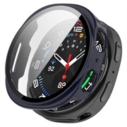 Samsung Galaxy Watch9 Plastic Case with Screen Protector - 44mm - Blue