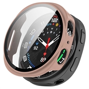 Samsung Galaxy Watch9 Plastic Case with Screen Protector - 44mm - Pink