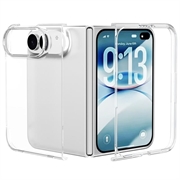 iPhone Fold Plastic Case - Transparent