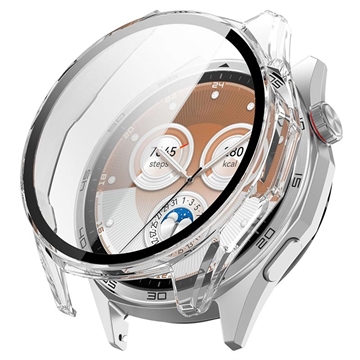 Huawei Watch GT 6 Plastic Case with Screen Protector - 46mm - Clear