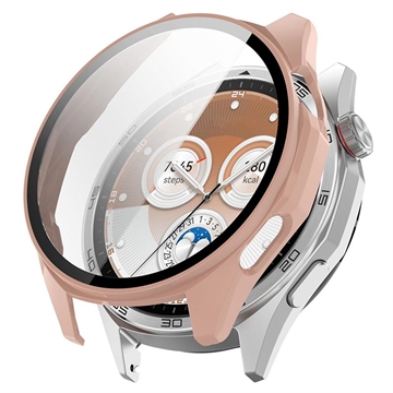 Huawei Watch GT 6 Plastic Case with Screen Protector - 46mm - Pink