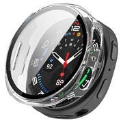 Samsung Galaxy Watch9 Plastic Case with Screen Protector - 40mm - Clear