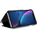Luxury Series Mirror View iPhone XR Flip Case